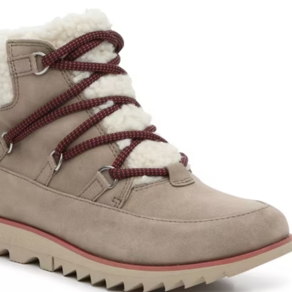 SOREL Harlow Lace-Up Snow Boot Size 8.5 - Picture 6 of 14